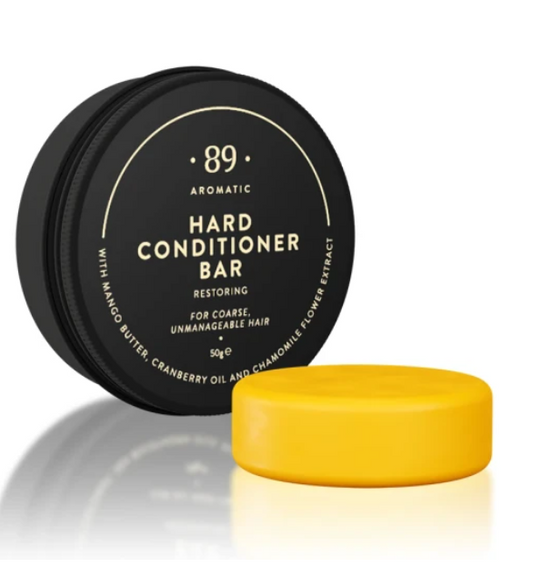 Condicionador Sólido Restaurador Premium Reparação Profunda Zero Plástico Sustentável | AROMATIC•89• | Exclusivo Portugal