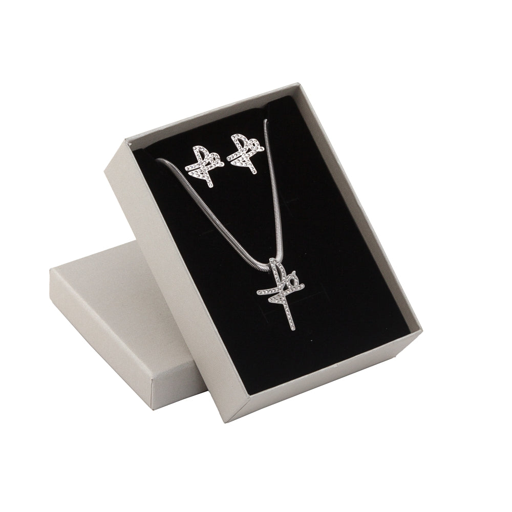 Conjunto 2 Peças Fé | Aço Inoxidável | Coleção Stellara