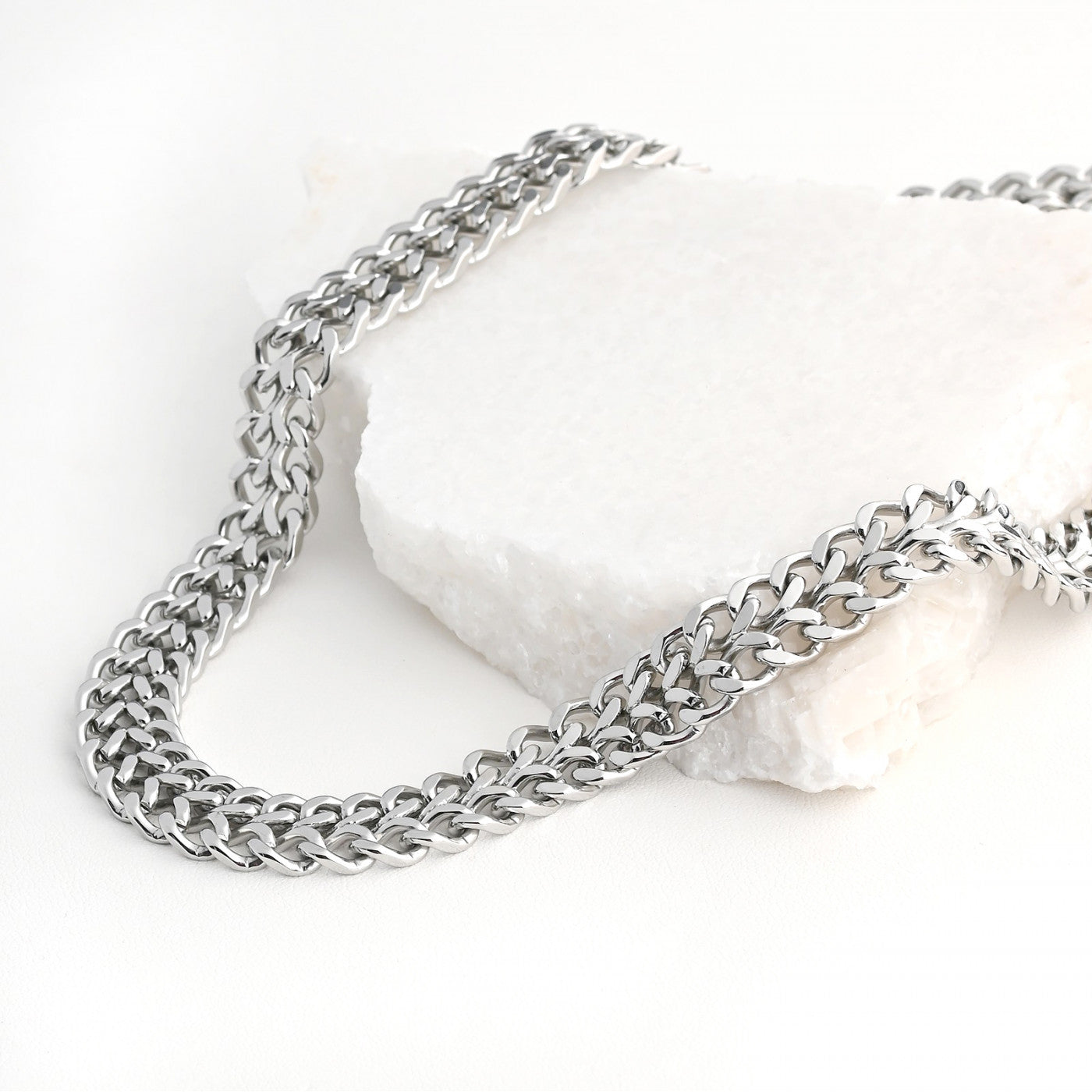 Colar Malha Grossa | Aço Inoxidável | Coleção Stellara