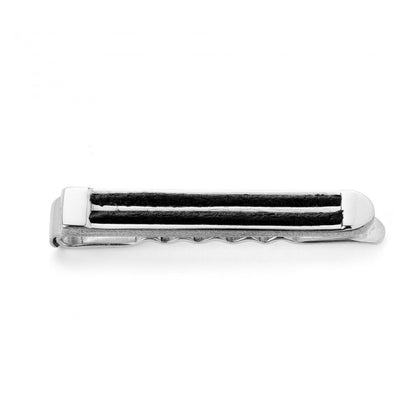 Alfinete de Gravata Stripes para Homem | Prata 925 | Topázio