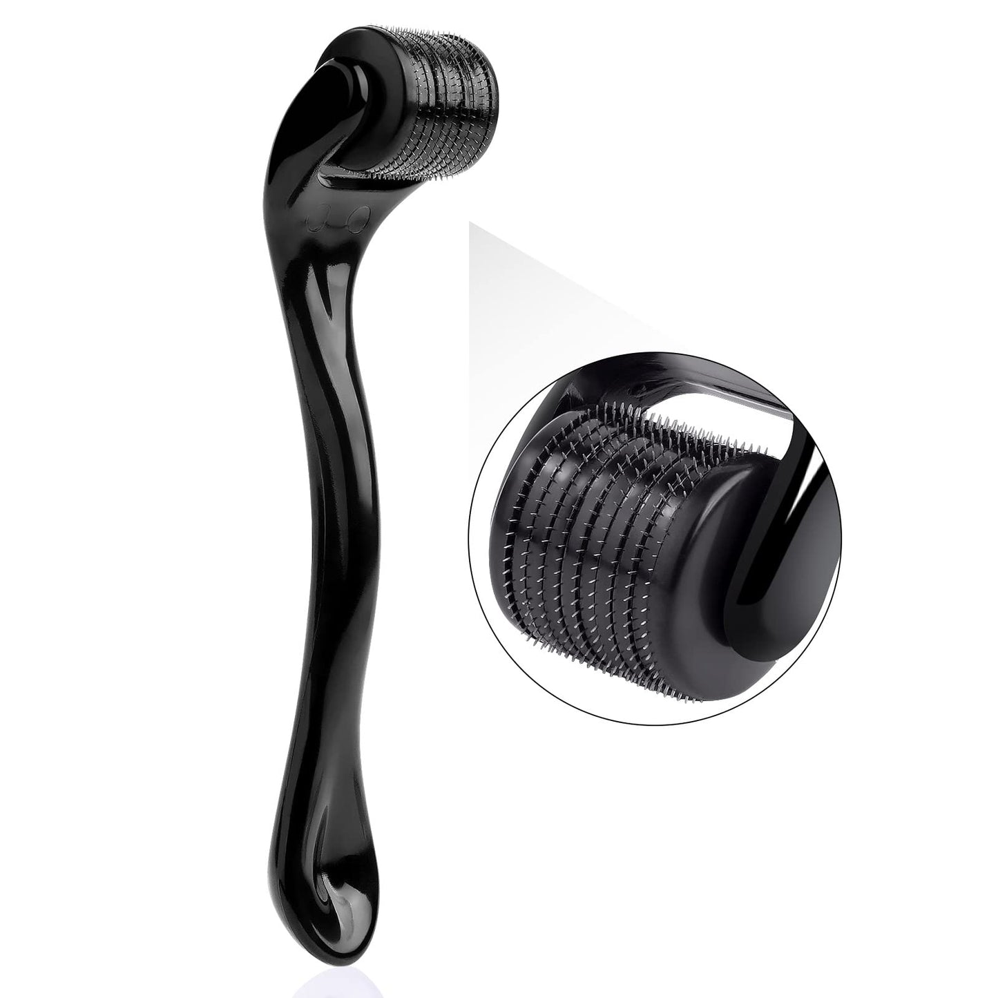 URAQT Dermaroller Microagulhas 0.5mm Titânio | Rosto e Corpo Anti-Idade | Cosmética