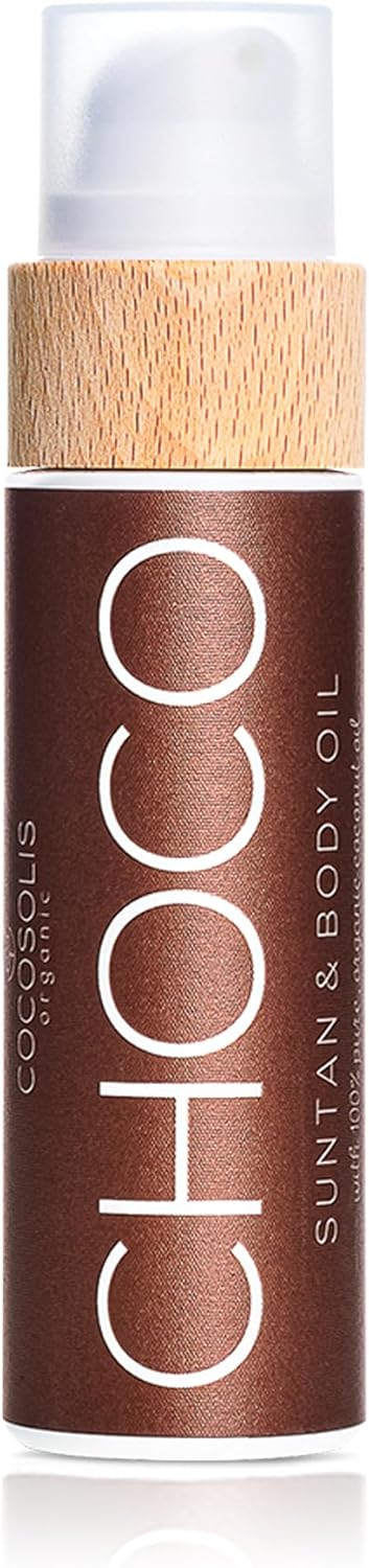 COCOSOLIS Choco | Acelerador de Bronzeado com Vitamina E | Óleo Bio 110ml