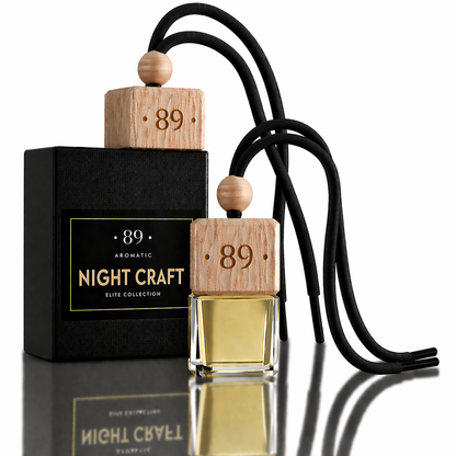 Ambientador Suspenso Vidro Carro AROMATIC•89• | Design Sofisticado Fragrância Premium