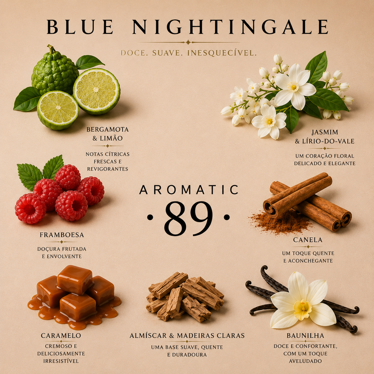 Conjunto Descoberta Perfumes "Beloved Origins" AROMATIC•89• | 5 Amostras Premium 2ml