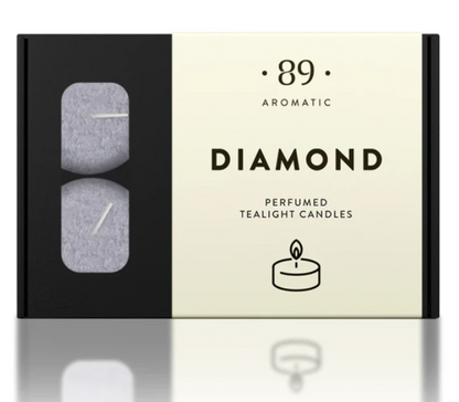 Velas Tealight Aromáticas AROMATIC•89• | Fragrância Premium Ambiente Acolhedor