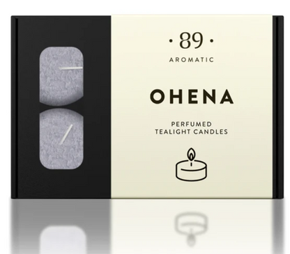 Velas Tealight Aromáticas AROMATIC•89• | Fragrância Premium Ambiente Acolhedor