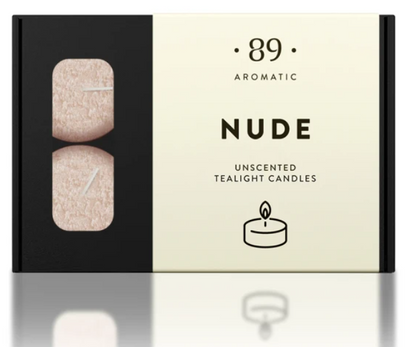 Velas Tealight Aromáticas AROMATIC•89• | Fragrância Premium Ambiente Acolhedor