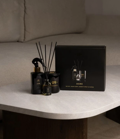 Conjunto Fragrância para Casa Spray de Ambiente e Vela Perfumada Premium | AROMATIC•89• | Exclusivo