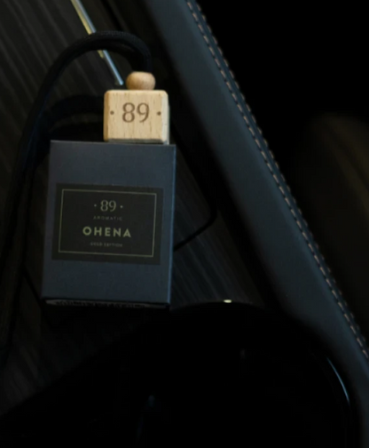 Ambientador Suspenso Vidro Carro AROMATIC•89• | Design Sofisticado Fragrância Premium