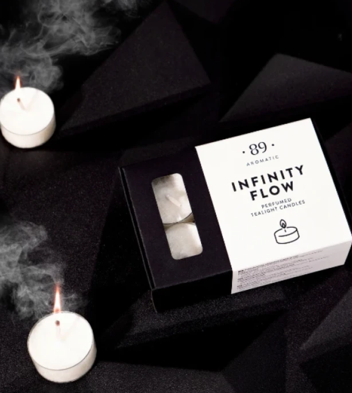 Velas Tealight Aromáticas AROMATIC•89• | Fragrância Premium Ambiente Acolhedor