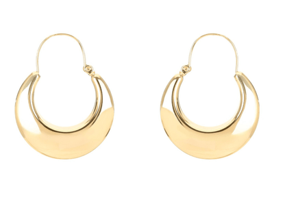 Brincos Arcada Alma | Aço Inoxidável Dourado | Alma de Portugal