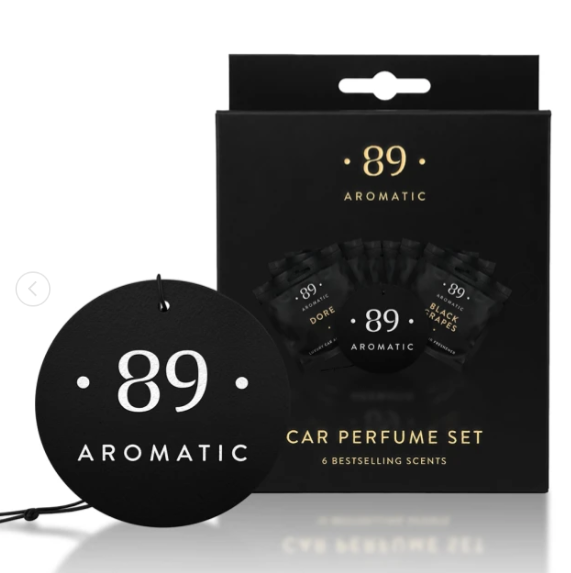Kit 6 Ambientadores para Carro | 6 Fragrâncias Premium | AROMATIC•89•