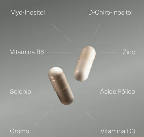 ALDOUS BIO - Inositol com Crómio, Selénio, Zinco e Vitaminas - 120 cápsulas