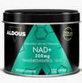 ALDOUS BIO - NAD+ Ribósido de Nicotinamida com Resveratrol e Coenzima Q10- 100 cápsulas