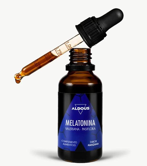 ALDOUS BIO - Melatonina Líquida com Valeriana e Passiflora - 30ml