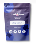 TUTTI BEAR Gomas de Magnésio – Mirtilo | 60 Gummies