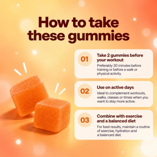 TUTTI BEAR Gomas de L-Carnitina – Laranja | 60 Gummies