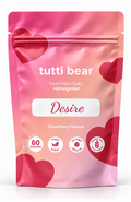 TUTTI BEAR Gomas de Equilíbrio Feminino – Morango | 60 Gummies