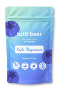 TUTTI BEAR Gomas de Magnésio para Crianças – Mirtilo | 30 Gummies