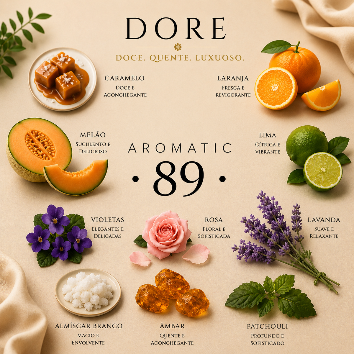 Ambientador de Madeira para Automóvel AROMATIC•89• | NOVIDADE