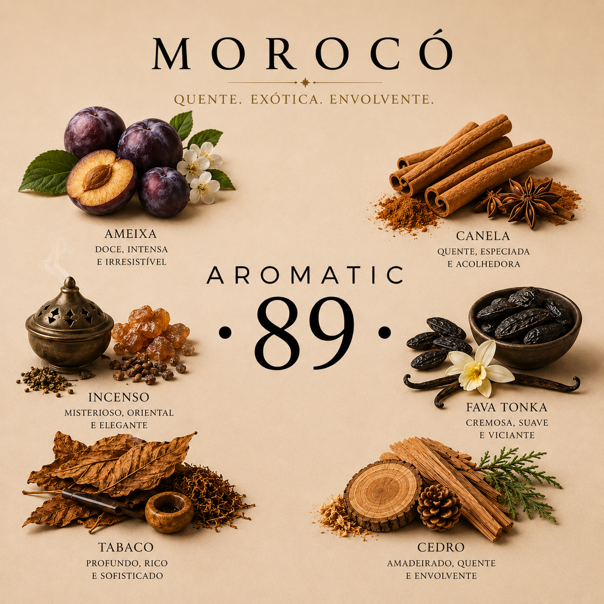 Clipes Ar Carro AROMATIC•89• | 2 Peças Fragrância Premium Duradoura