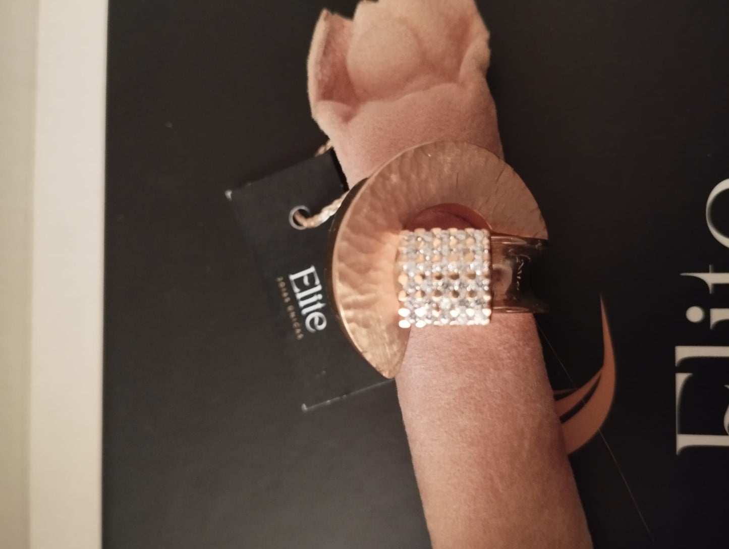 Anel Celestia | Prata 925 Banho Ouro 8 Mícrons Zircónias | Elite