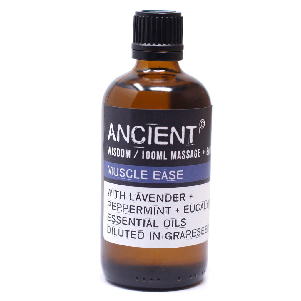 ANCIENT WISDOM - Óleo de Massagem Muscle Ease - 100 ml