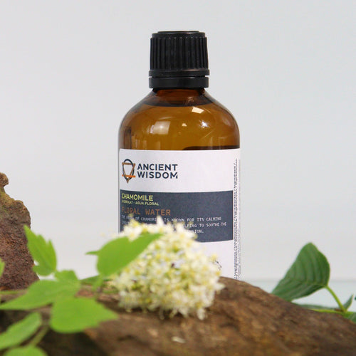 Água Floral Aromática de Camomila (Hidrolato) – 100 ml | Ancient Wisdom