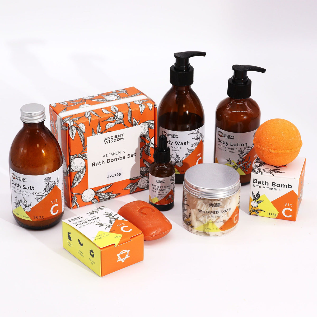 ANCIENT WISDOM - Sabonete Batido de Aromaterapia com Vitamina C