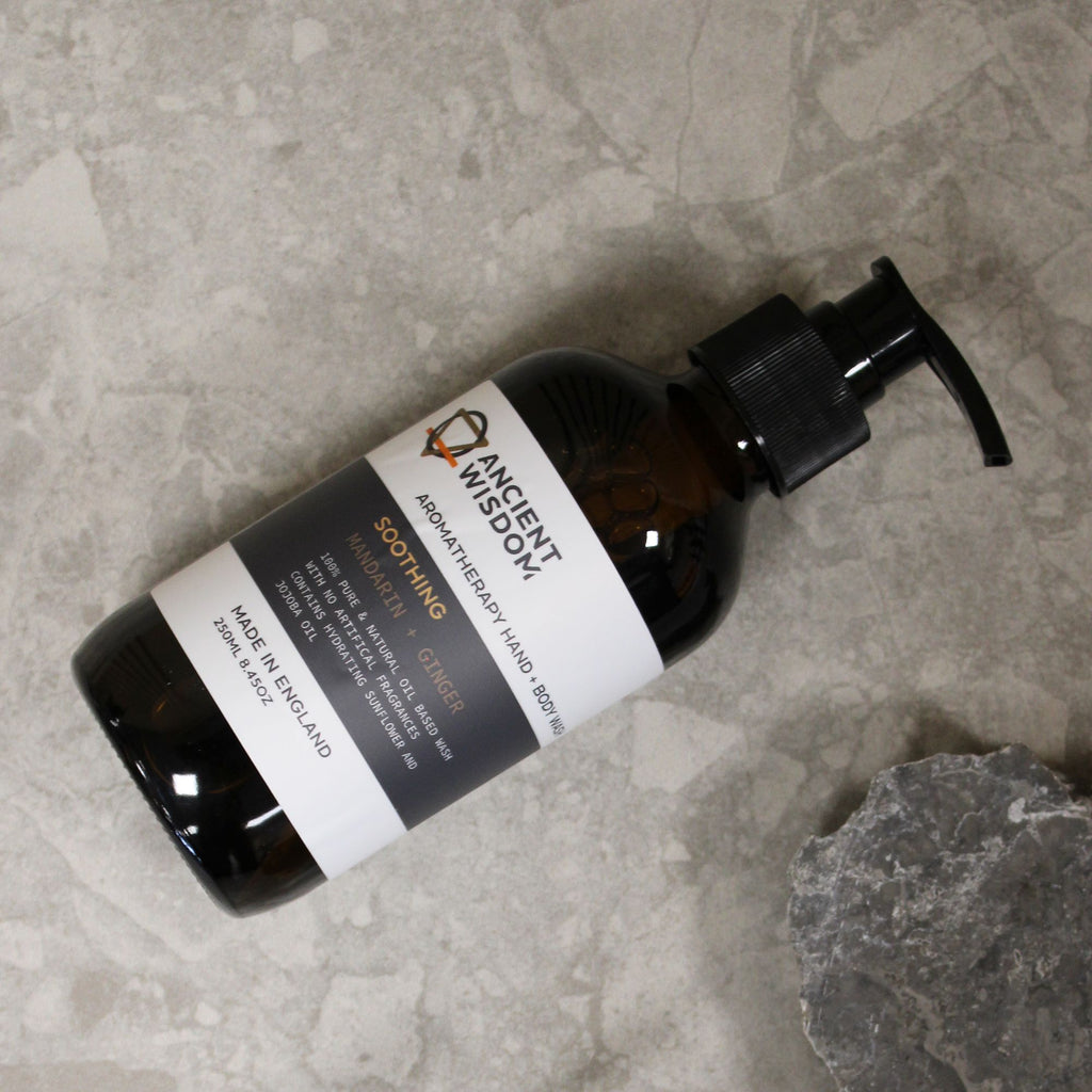 ANCIENT WISDOM - Gel de Lavagem para Mãos e Corpo Sálvia-Esclareia e Lavanda 250 ml