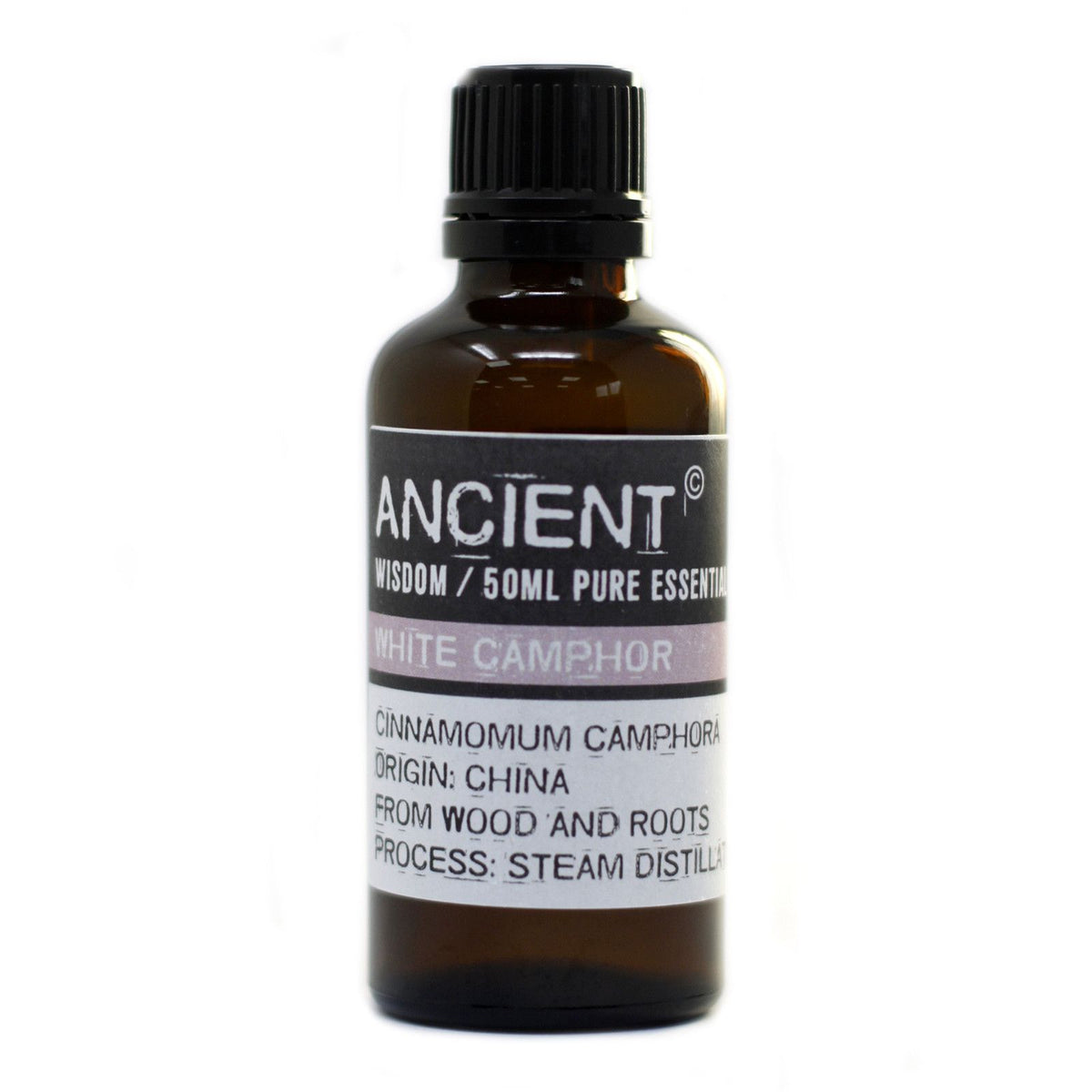 Óleo Essencial de Cânfora Branca 100% Puro – 50 ml | Ancient Wisdom