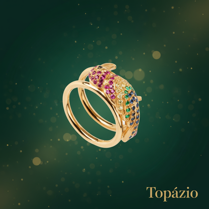 Banner Anel Amazonia de Luxo Topázio