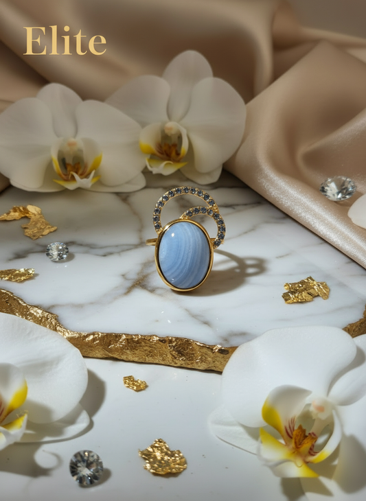 Banner Anel Elite Moon Acquamarina