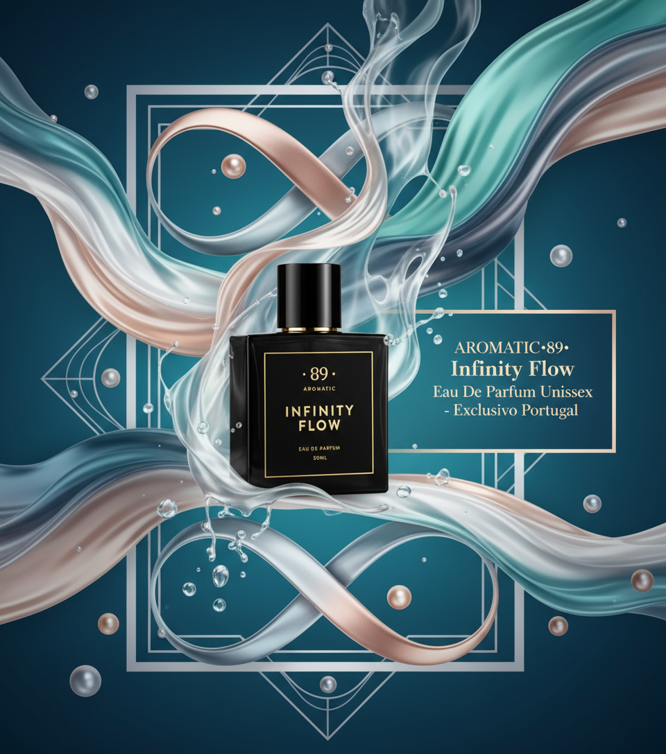 Banner AROMATIC•89• Infinity Flow Eau De Parfum Unissex - Exclusivo Portugal