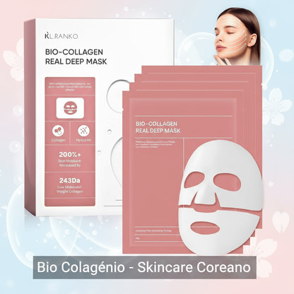 Banner Bio Colagénio - Skincare Coreano Máscara Profunda