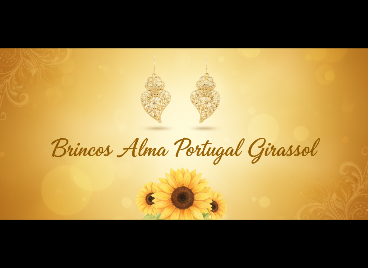 Banner Brincos Alma Portugal Girassol