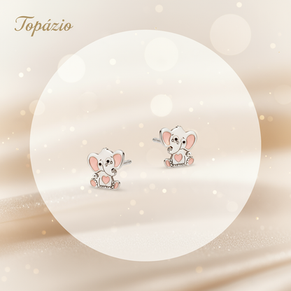 Banner Brincos Elefante Infantil Topázio