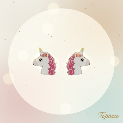 Banner Brincos Unicórnio Infantil Topázio