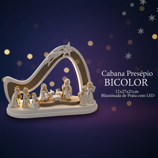 Banner Cabana Presépio Bicolor - Nova Versão