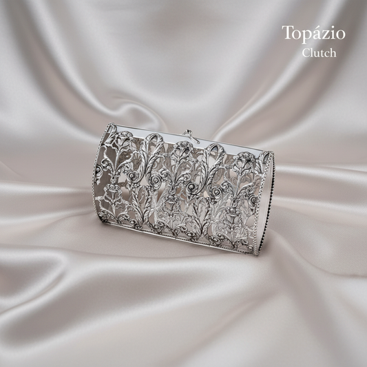 Banner Clutch Leonard - Fundo Acetinado