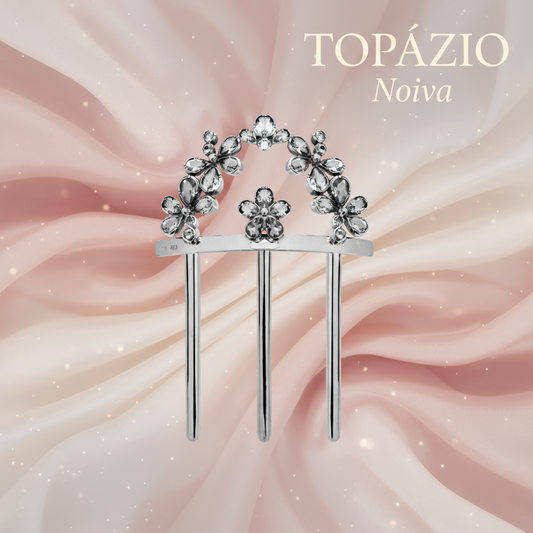 Banner Gancho Flor - Noiva - Topázio