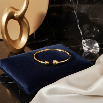 Banner Pulseira rígida básica aço aberta