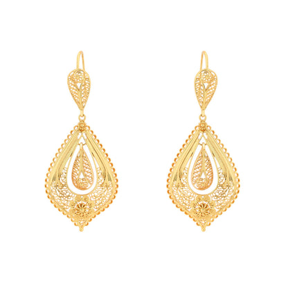 Brincos Alma Princesa | Aço Inoxidável | Alma de Portugal