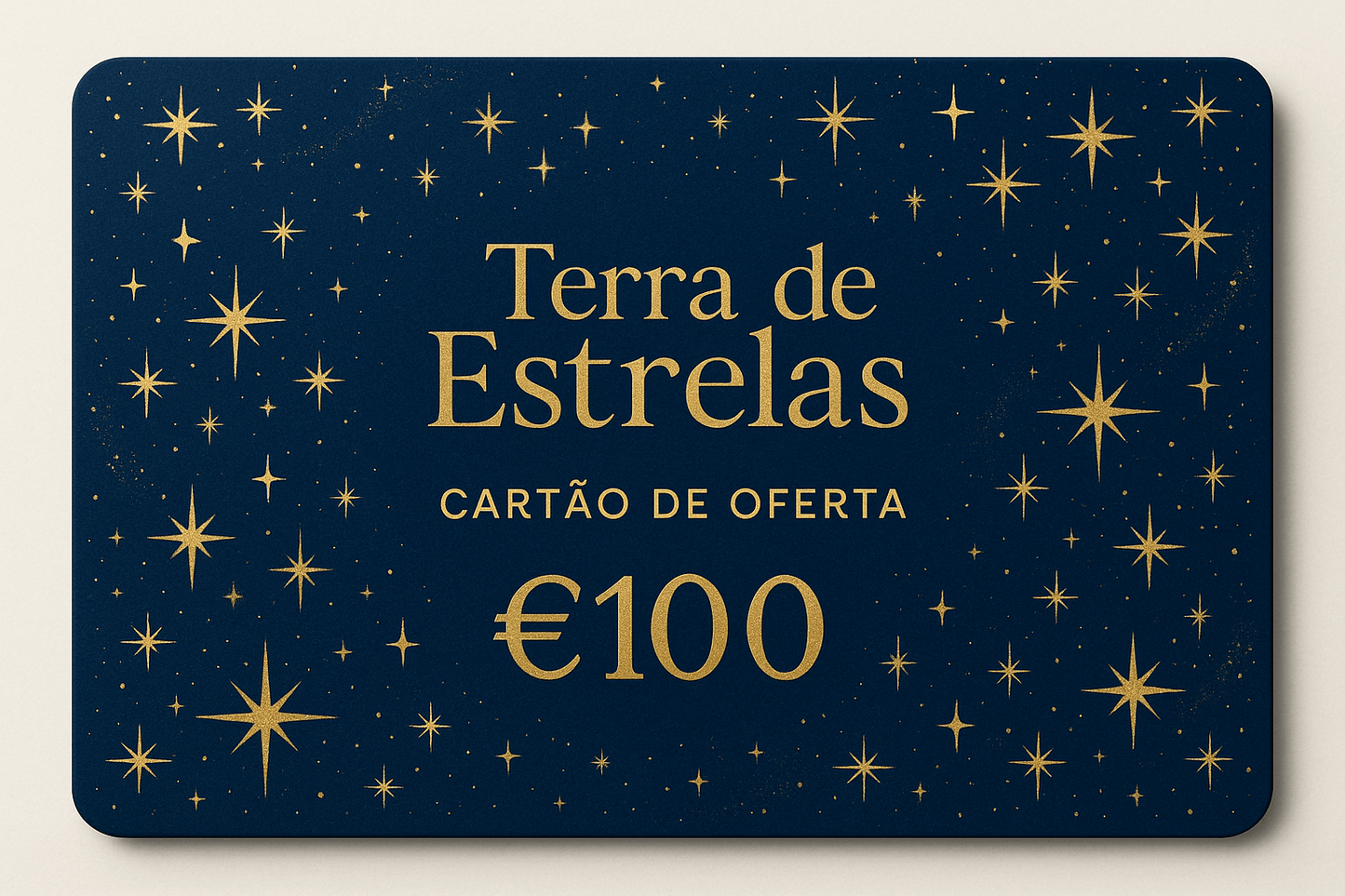 Cartão de Oferta Terra de Estrelas