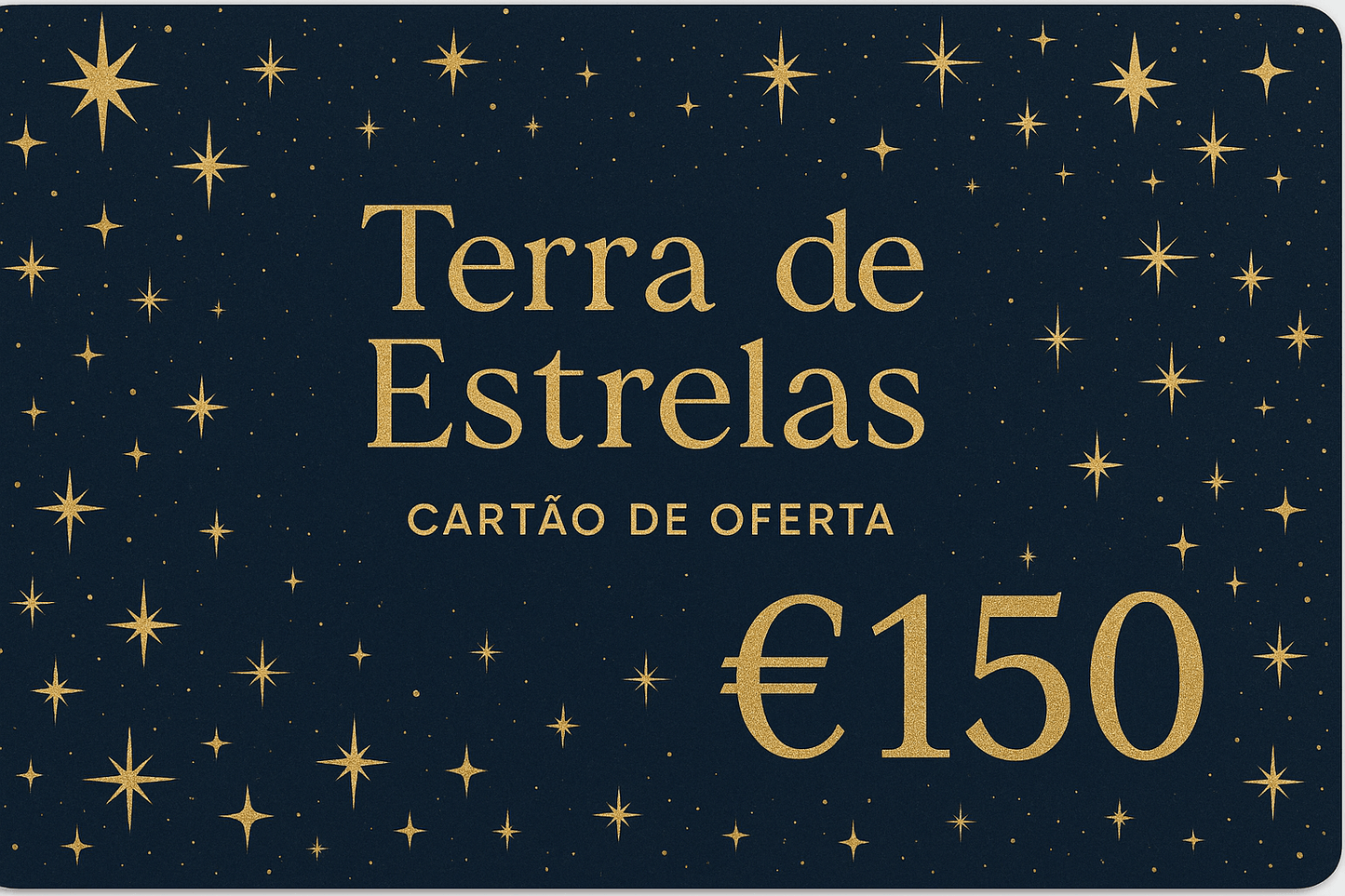 Cartão de Oferta Terra de Estrelas