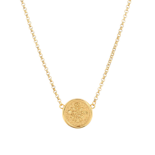 Colar Alma Moeda Tradicional | Aço Inoxidável | Alma de Portugal