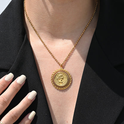 Colar Encantos Libra Tradicional | Aço Inoxidável | Alma de Portugal