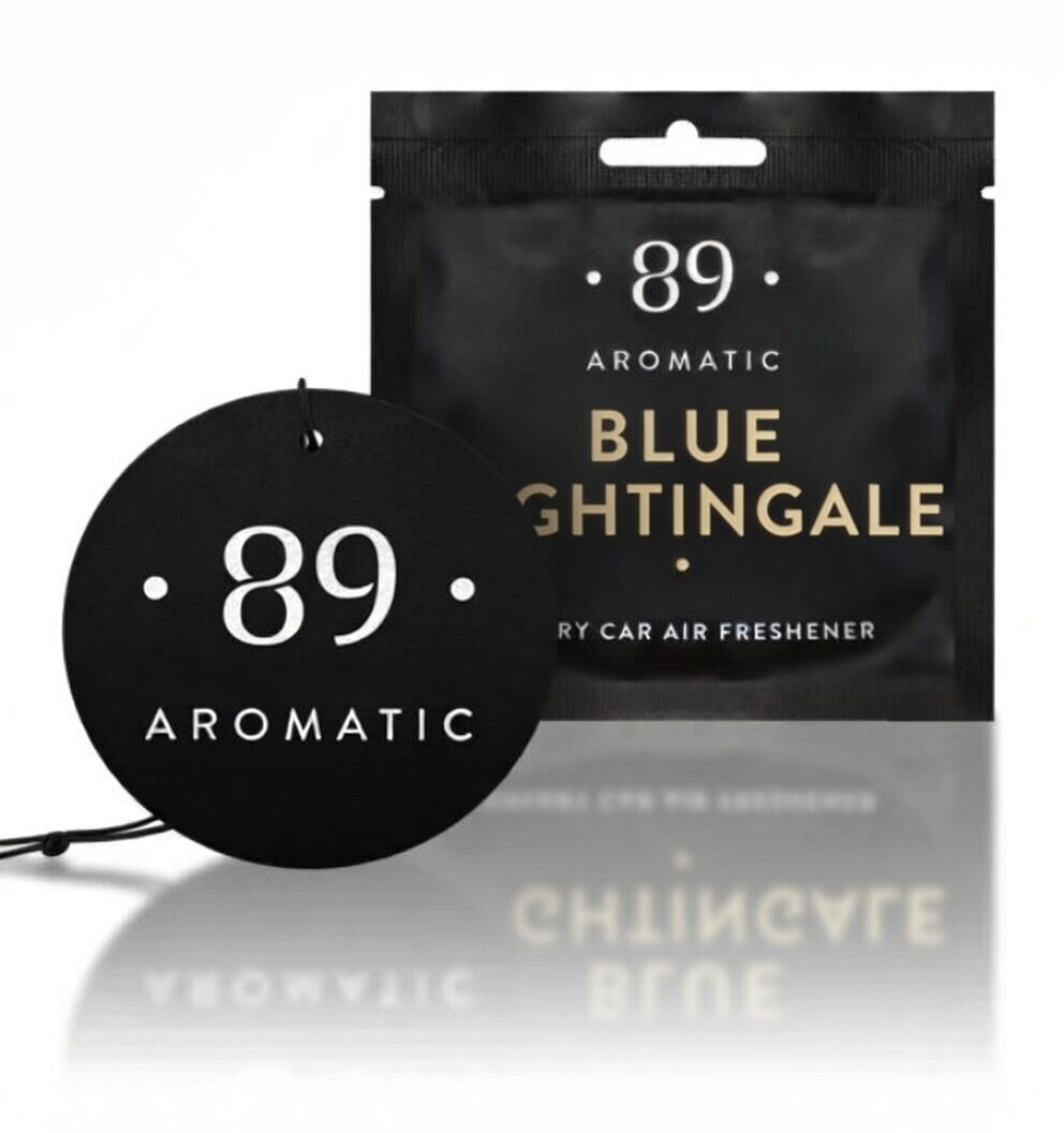 Ambientador Papel Carro AROMATIC•89• | Fragrância Premium Duradoura Económico