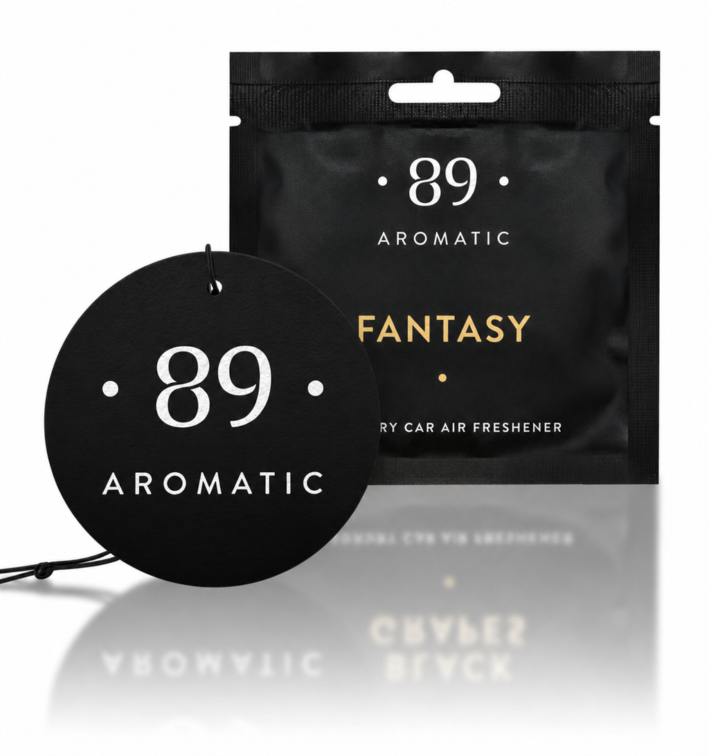 Ambientador Papel Carro AROMATIC•89• | Fragrância Premium Duradoura Económico