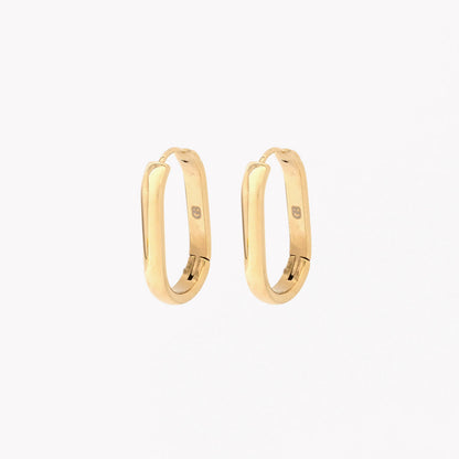 Brincos Argolas Básicas Grossa | Aço Inoxidável | Coleção Stellara